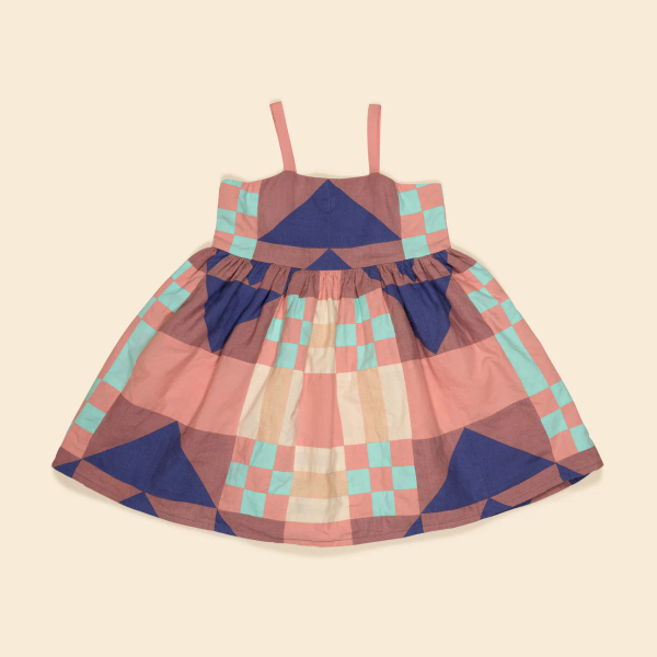 Mirelle Patchwork Sundress - Multi Brights image 1 of 0