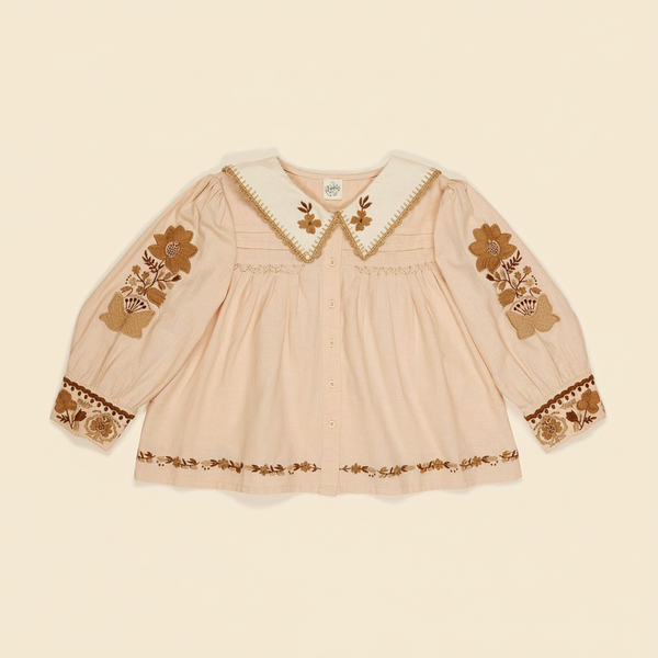 Bette Blouse - Pink Sand image 1 of 0