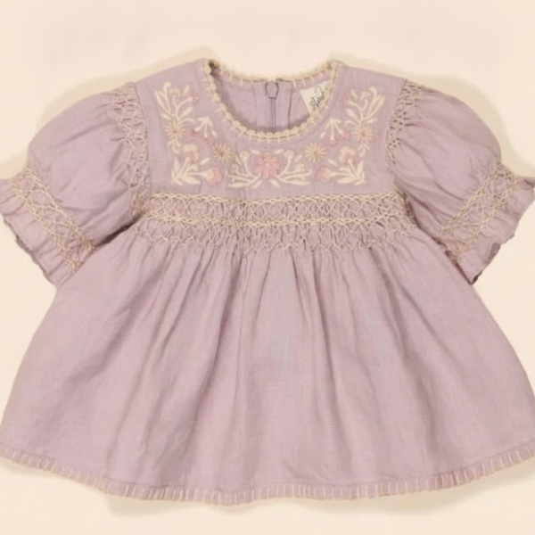 BABY Dora Blouse in Lilac image 1 of 0