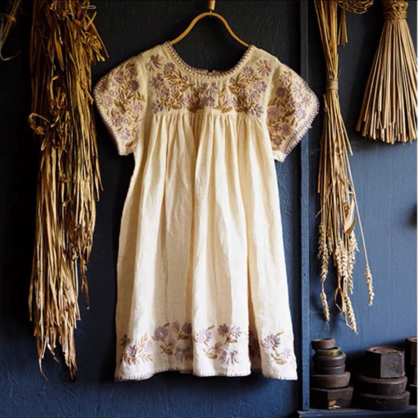 MTO花朵刺繡洋裝 image 1 of 0