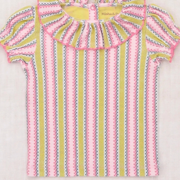 Aura Vaquero Stripe上衣及長褲 image 1 of 0