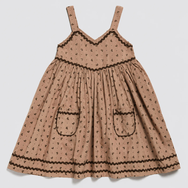 PATTY PINAFORE IN | ROSEHIP FLORAL image 1 of 0