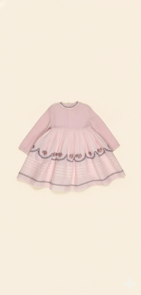 Cindy Structured Organdie Dress - Harebell image 1 of 0