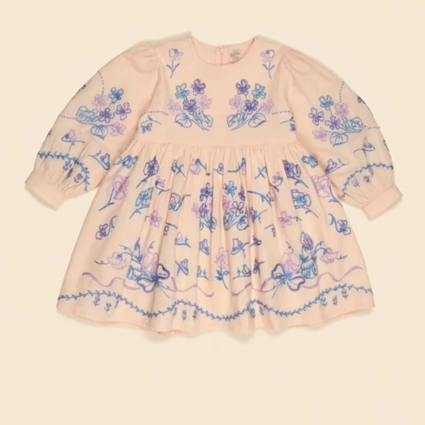 Mura Hand Embroidered Dress - Blossom (EXCLUSIVE) image 1 of 0