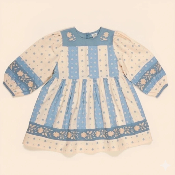 Wilma Dress - Meadow Calico/Quilt Calico (EXCLUSIVE) image 1 of 0