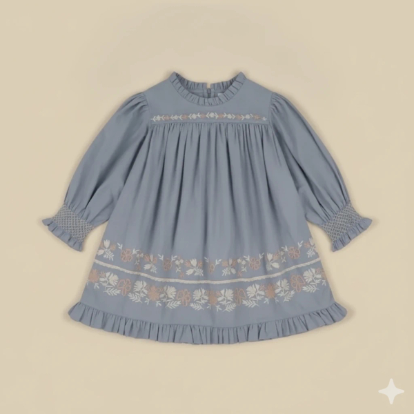 APOLINA LILY dress(blue montain ) image 1 of 0