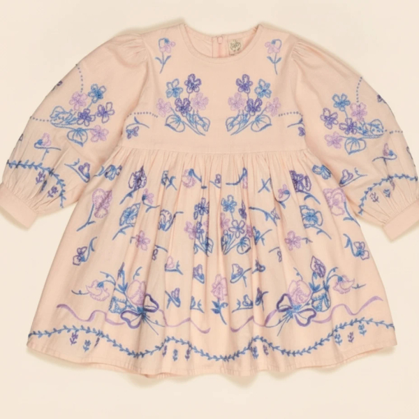 Mura Hand Embroidered Dress - Blossom (EXCLUSIVE) image 1 of 0